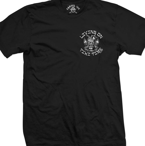Living on Tiki Time Men's T-Shirt