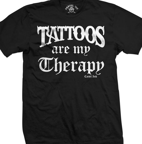 Tattoos are my Therapy Men's T-Shirt