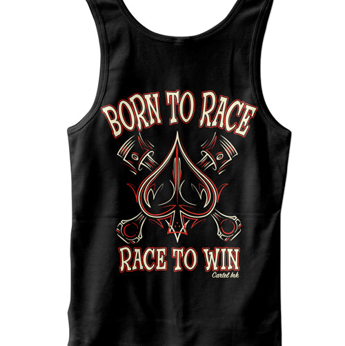Born To Race, Race To Win Men's Tank Top