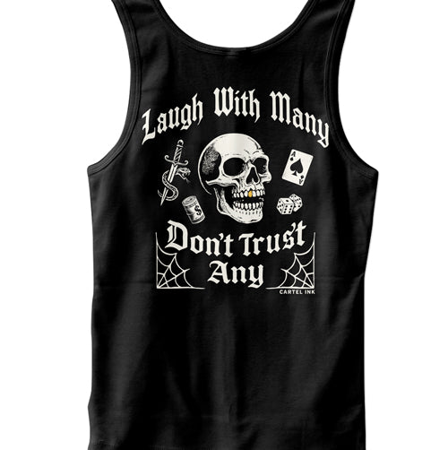 Laugh With Many Don't Trust Any Men's Tank Top