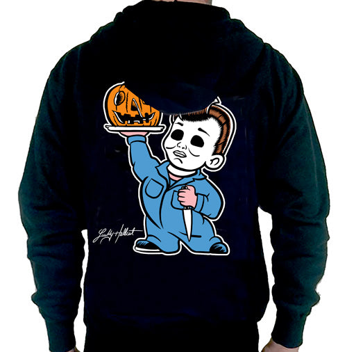 Lucky Hellcat Michael Big Boy Unisex Hoodie by Cartel Ink.