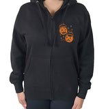 Lucky Hellcat Smile Now Cry Later ZIPPERED Unisex Hoodie