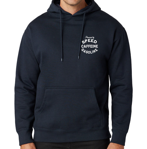 Speed Caffeine Gasoline Navy Pullover Hoodie