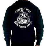 Support Your Loco Tattoo Artist Pullover Unisex Hoodie
