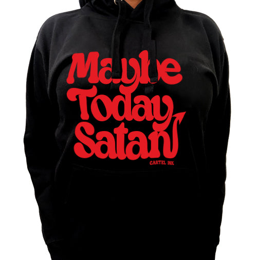 Maybe Today Satan Women's Pullover Hoodie
