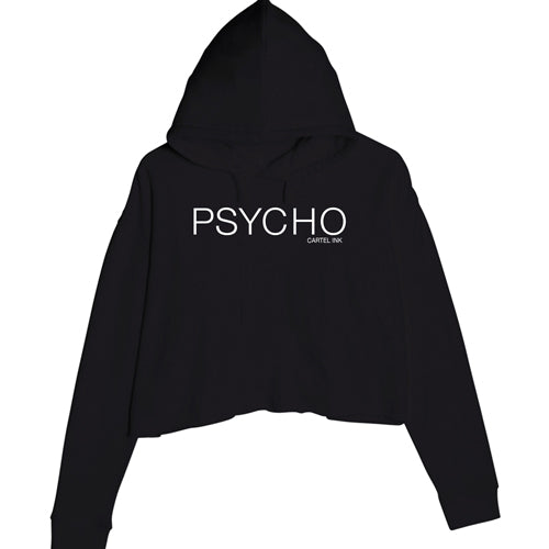 Psycho Women's Cropped Hoodie