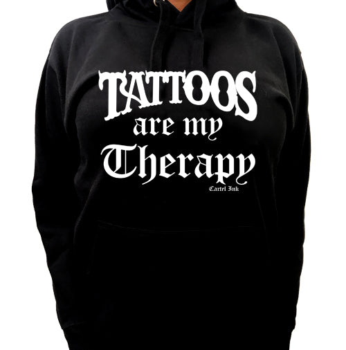 Tattoos are my Therapy Pullover Unisex Hoodie