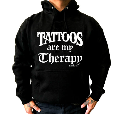Tattoos are my Therapy Pullover Unisex Hoodie