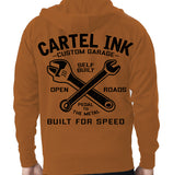 Cartel Ink Custom Garage 2026 Limited ZIPPERED Unisex Hoodie
