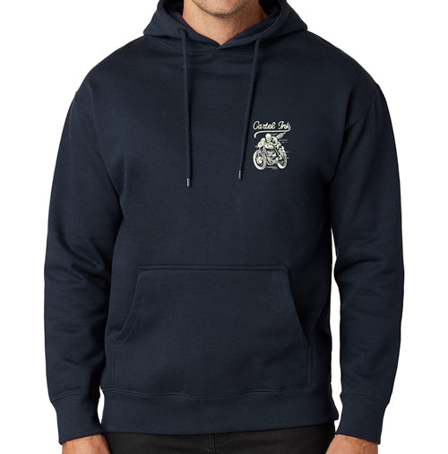 Open Roads Navy Pullover Hoodie