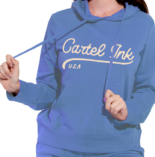 Open Roads Logo Limited RIVIERA BLUE Pullover Hoodie