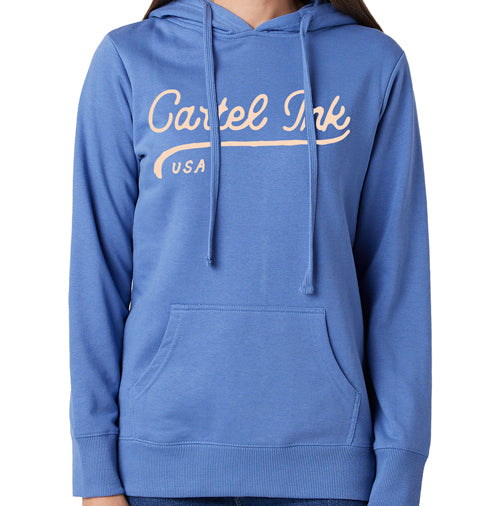 Open Roads Logo Limited RIVIERA BLUE Pullover Hoodie