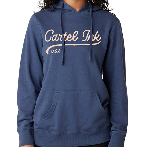 Open Roads Logo Limited SHALE BLUE Pullover Hoodie
