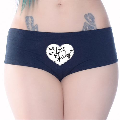 Lucky Hellcat I Love Spooky Booty Short