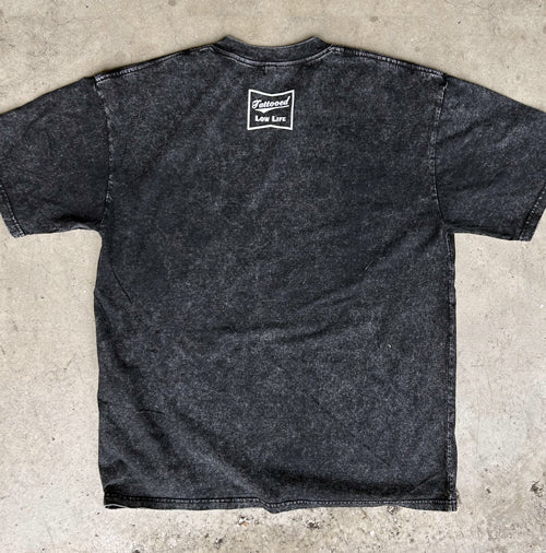 Tattooed Low Life Mineral Washed T-Shirt
