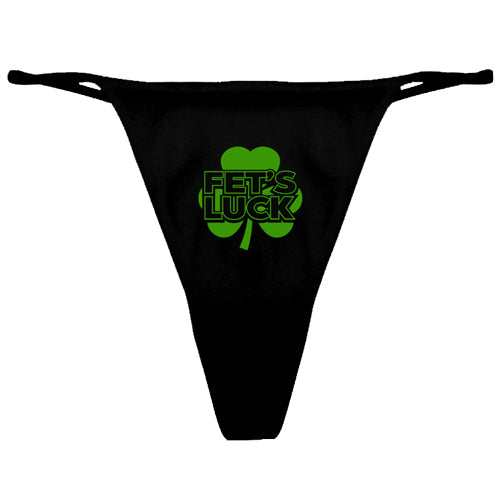 Fet's Luck Women's Thong Underwear