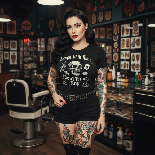 Laugh with Many Women's T-Shirt