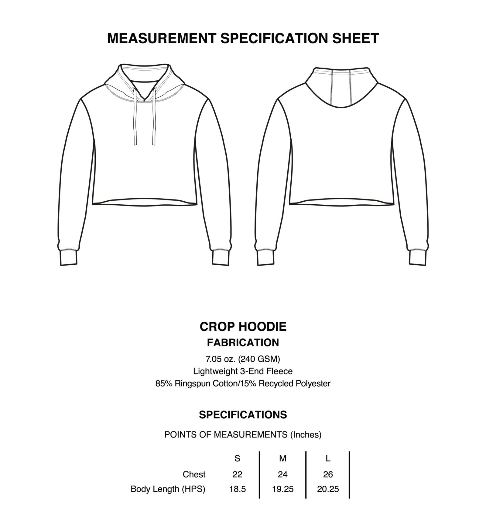 True Love Women's Cropped Hoodie