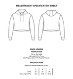 Kiss of Death Women's Cropped Hoodie