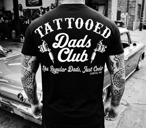 Tattooed Dads Club Men's T-Shirt