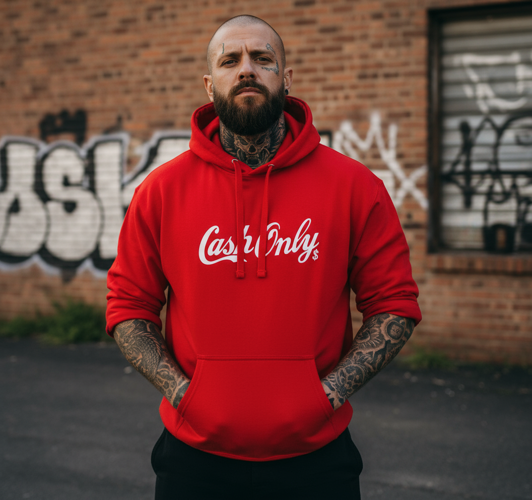 Cash Only Pullover Unisex Hoodie