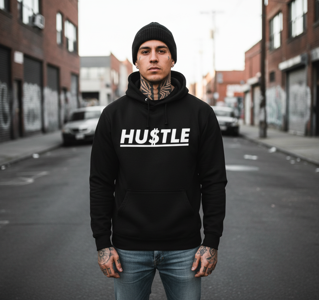 Just Hustle Pullover Unisex Hoodie