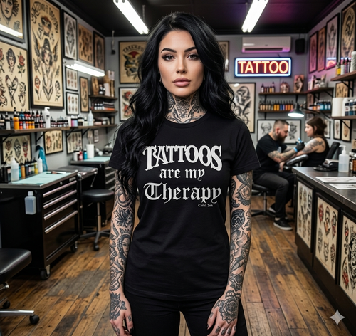 Tattoos are my Therapy Women's T-Shirt