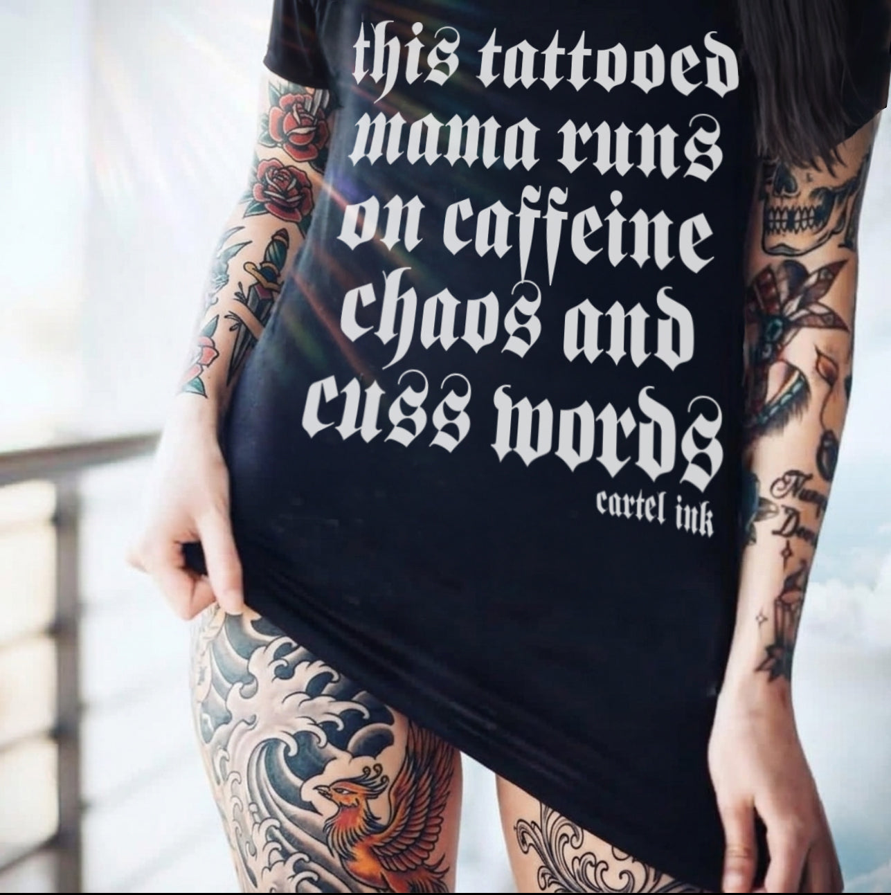 This Tattooed Mama Unisex T-Shirt