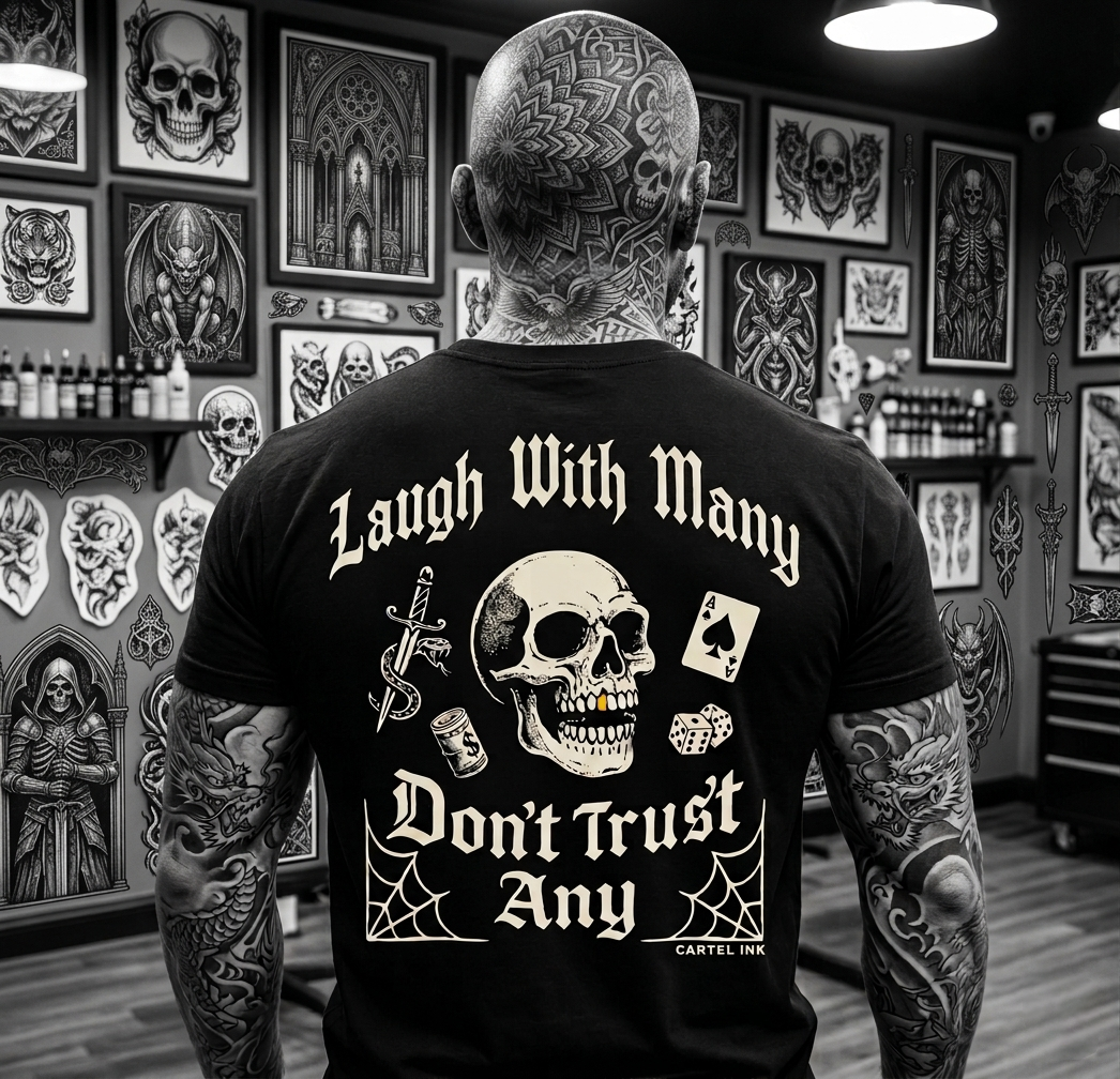 Laugh With Many Don't Trust Any Men's T-Shirt