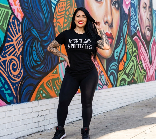 Thick Thighs and Pretty Eyes Women's T-Shirt