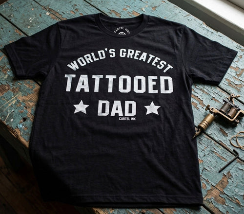 World's Greatest Tattooed Dad Men's T-Shirt