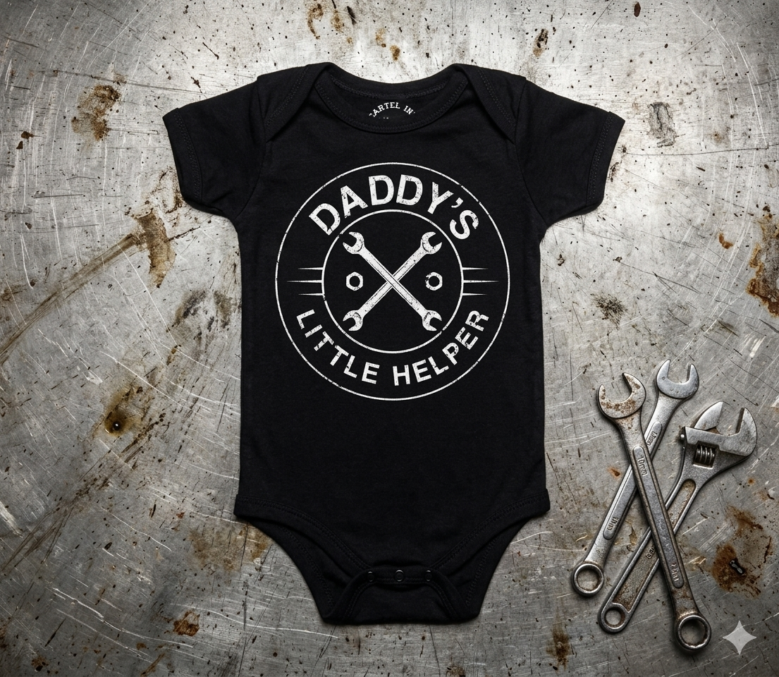 Daddy's Little Helper Infant's Onesie