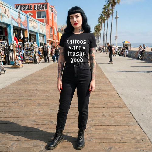 Tattoos are Trashy Good Women's T-Shirt