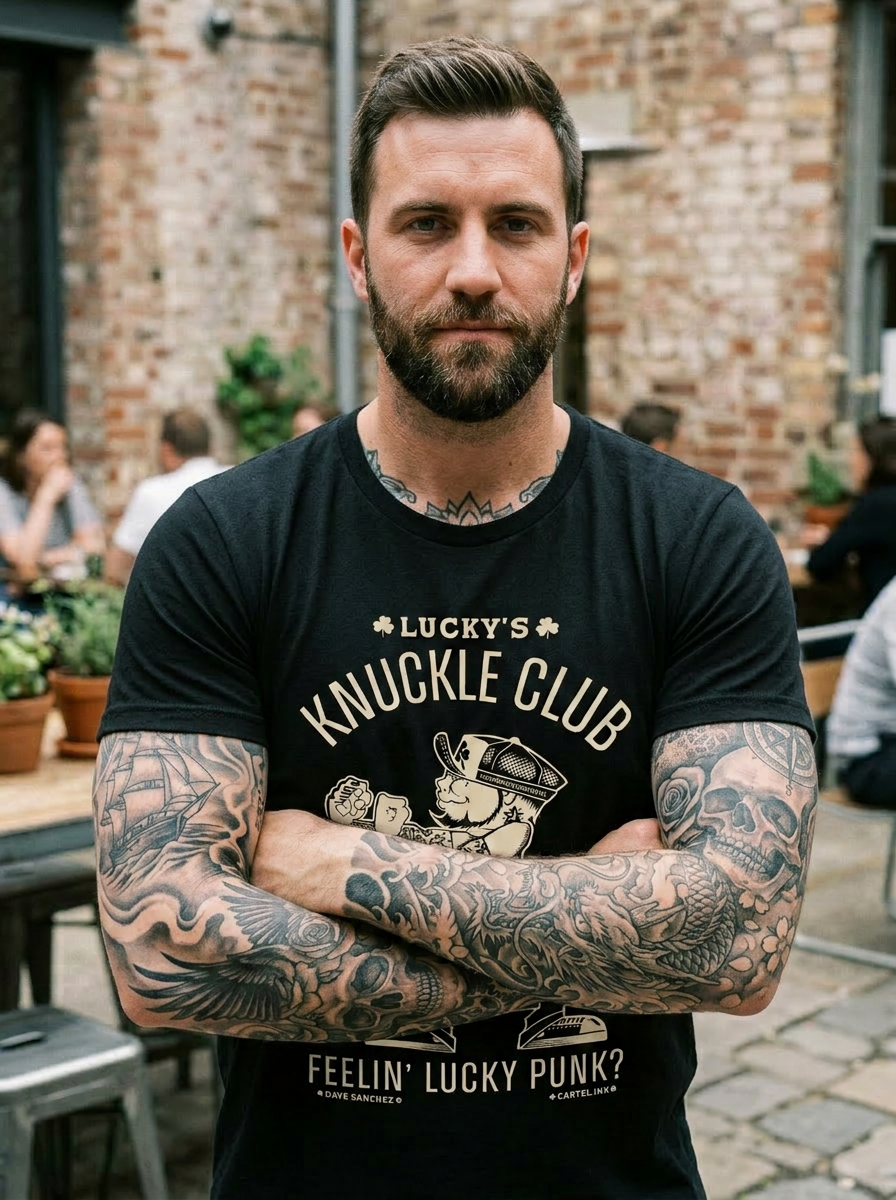 Lucky's Knuckle Club Men's T-Shirt