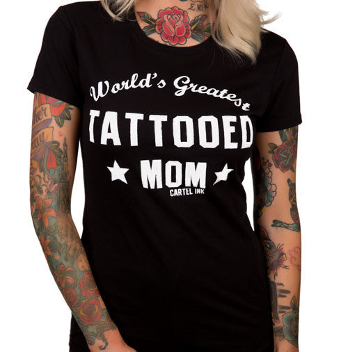 World's Greatest Tattooed Mom Women's T-Shirt