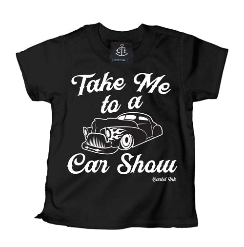 Take Me To A Car Show Kid's T-Shirt