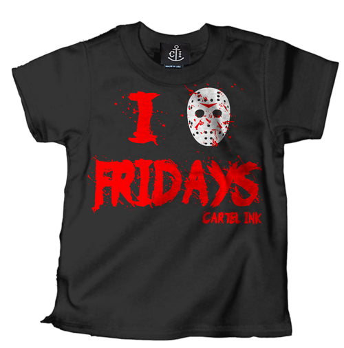 I Love Fridays Kid's T-Shirt
