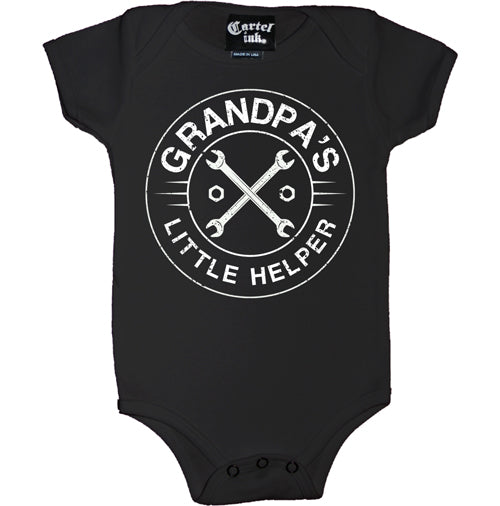 Grandpa's Little Helper Infant's Onesie