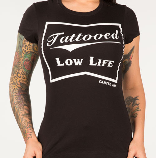 tattooed low life tee
