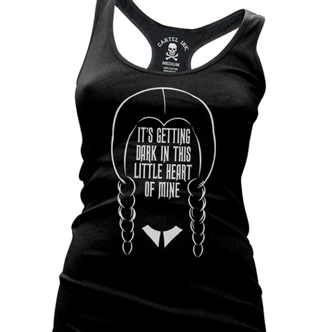 It Rubs the Lotion on the Skin Women's Racer Back Tank Top