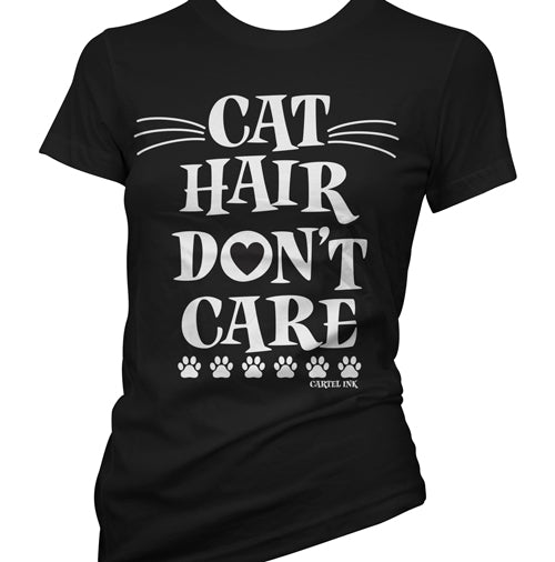Cat Hair Don't Care Women's T-Shirt