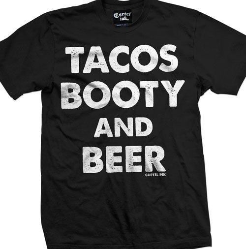 tacos booty and beer