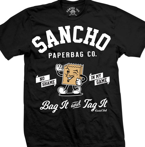 Sancho Bag it and Tag it Men's T-Shirt