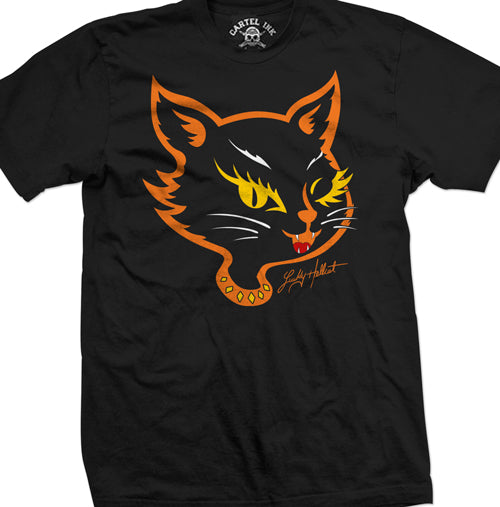 Lucky Hellcat Kreepy Kat Men's T-Shirt