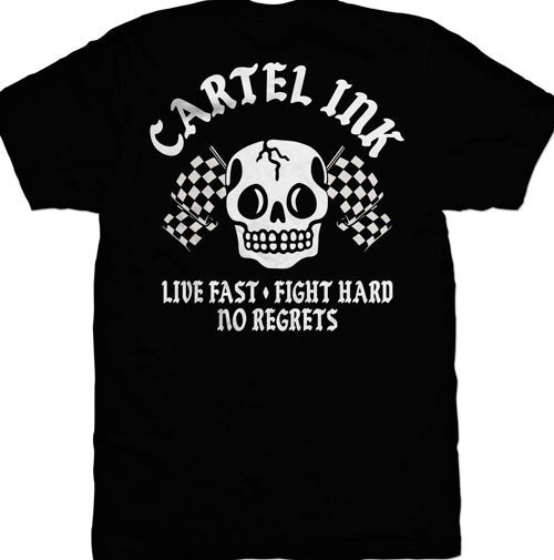 Fight Hard No Regrets Mens T-Shirt