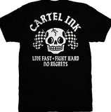 Fight Hard No Regrets Mens T-Shirt