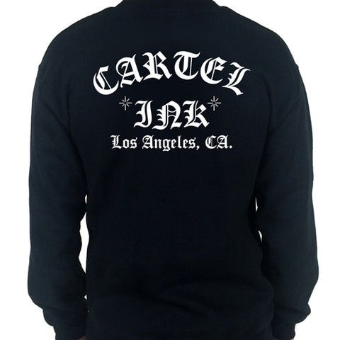 Tattooed Low Life Crewneck Sweat Shirt