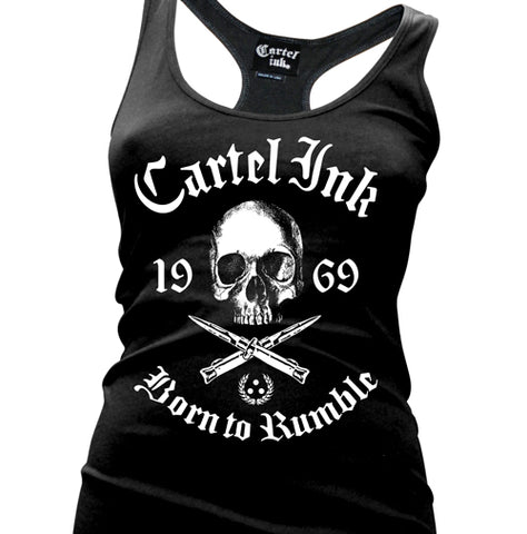 No Rest For The Wicked Women's Racer Back Tank Top