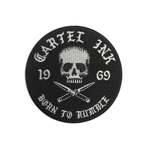 Born To Rumble Embroidered Patch