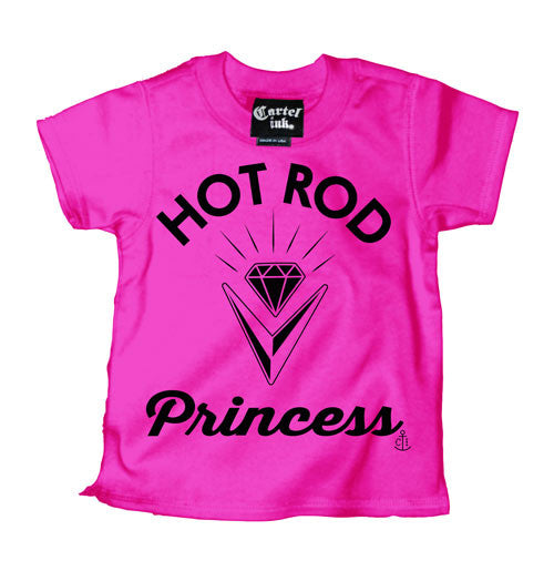 Hot Rod Princess Kid's T-Shirt
